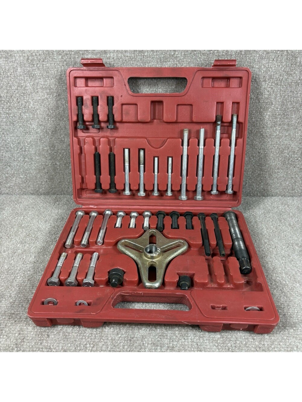Vintage GRIP Harmonic Balancer Puller Installer Kit Made in USA - Missing Pieces